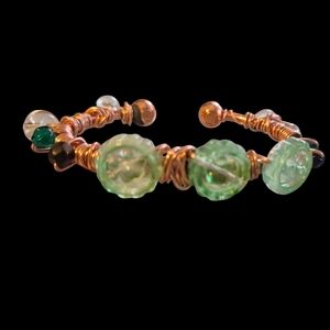 Copper Wire Wrapped Copper Magnetic Bracelet Fairycore